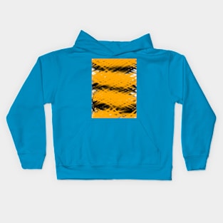 Black and yellow wire Kids Hoodie